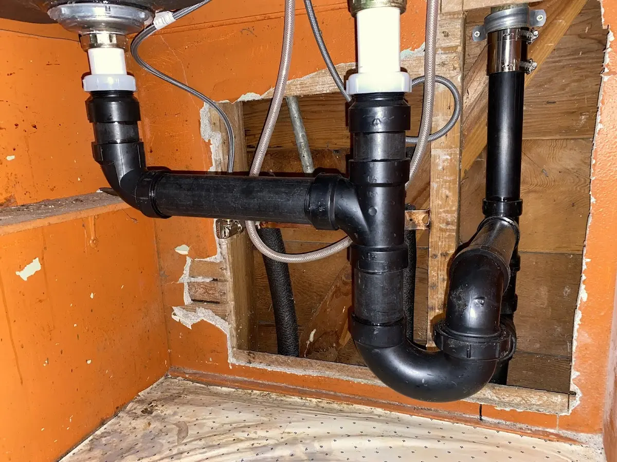 Professional Repiping Services equipment and tools on the job in North Hempstead